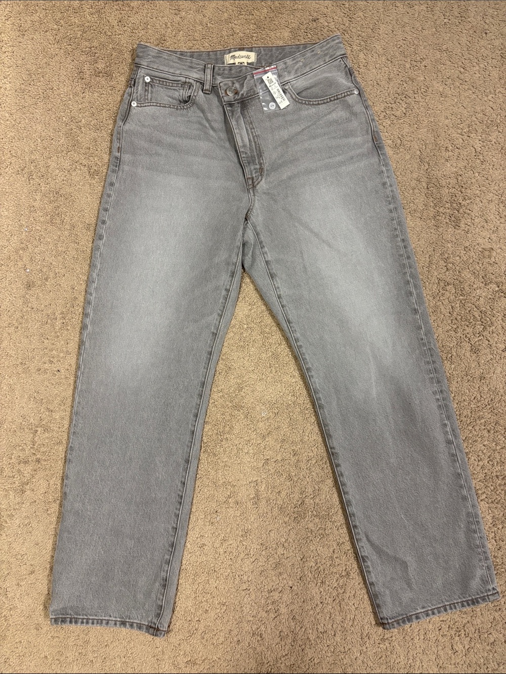 Madewell Wide-Leg Jeans 27 loose fitting